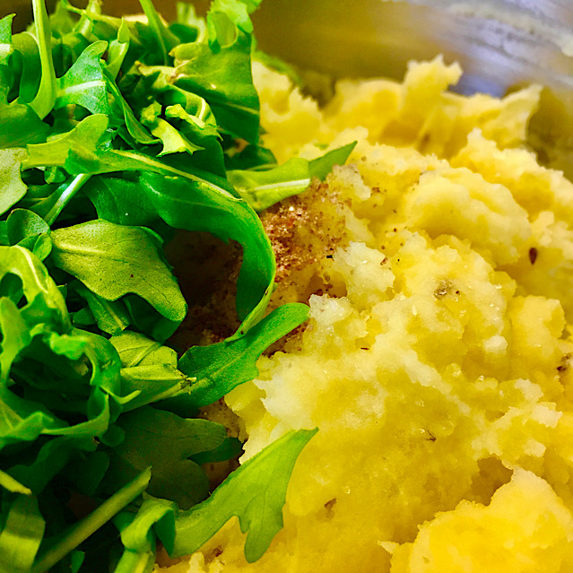 VEGAN MASH WITH GRILLED FENNEL & MUSTARD SAUCE