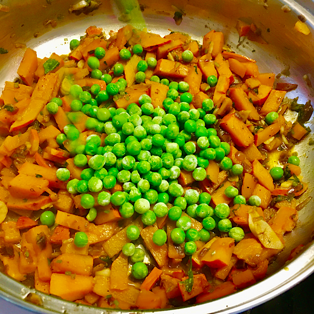 VEGAN BARLEY GROATTO WITH GREENPEACE & PUMPKIN