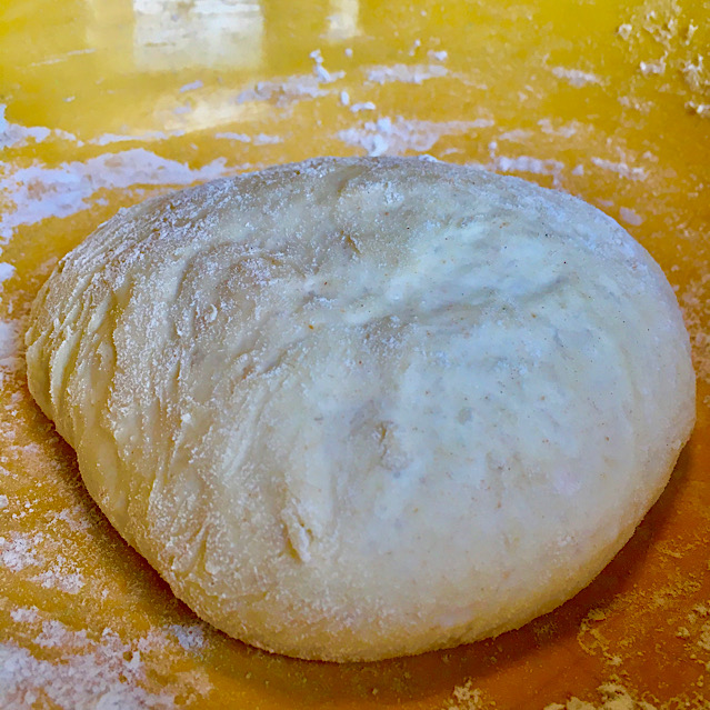 VEGAN NAAN BREAD WITH LENTILS & PUMPKIN